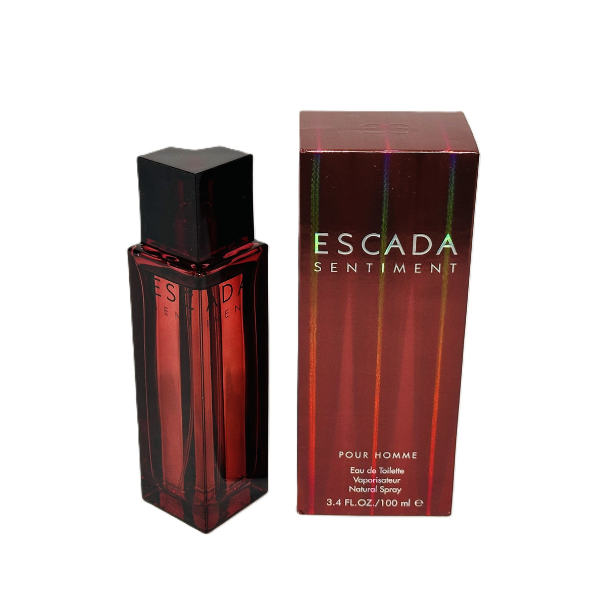Escada Sentiment for Men EDT 3.4 oz | Vintage & Classic Formulation | Collector's Fragrance