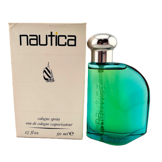 Nautica Classic by Nautica for Men | Vintage 50 ml / 1.7 fl oz Eau de Cologne, Worn Box