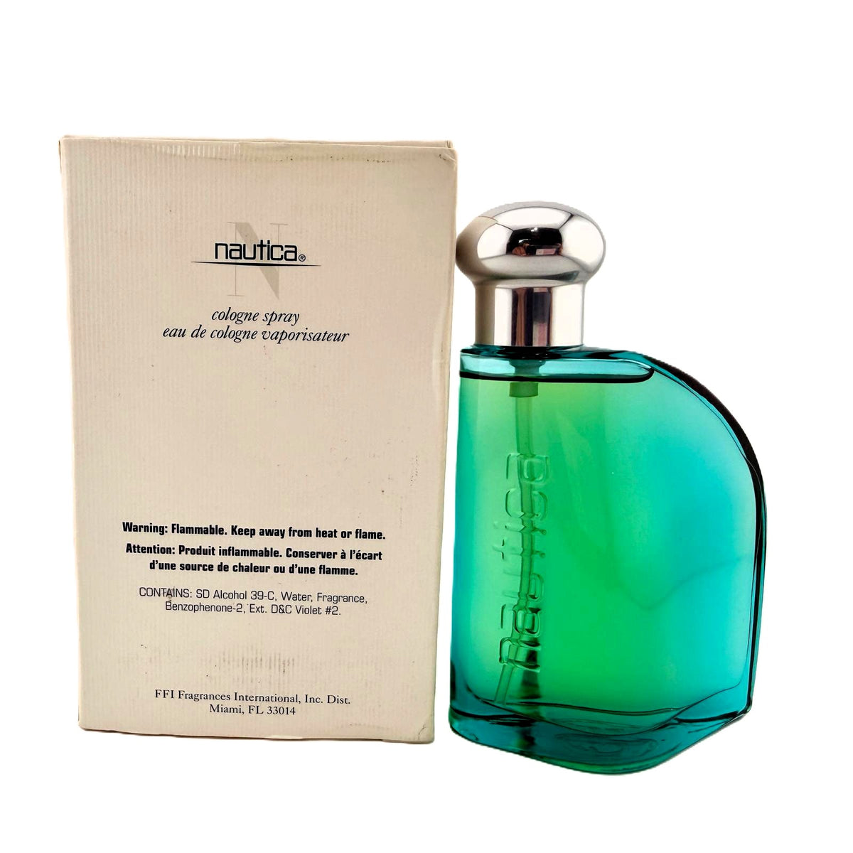 Nautica Classic by Nautica for Men | Vintage 50 ml / 1.7 fl oz Eau de Cologne, Worn Box