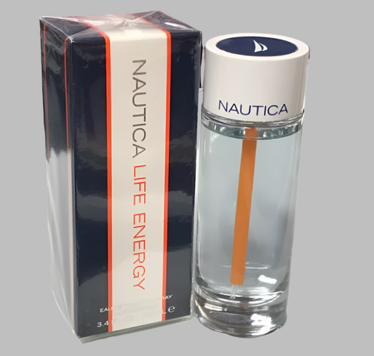 Nautica Life Energy by Nautica for Men 3.4 fl.oz / 100 ml eau de toilette spray