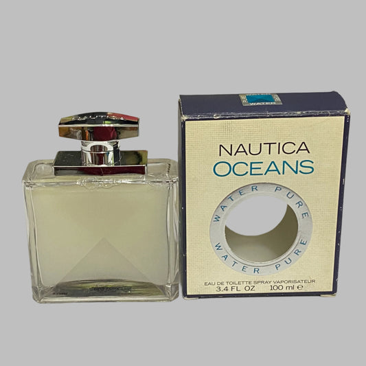 Nautica Oceans Water Pure for Men 3.4 fl.oz / 100 ml eau de toilette spray