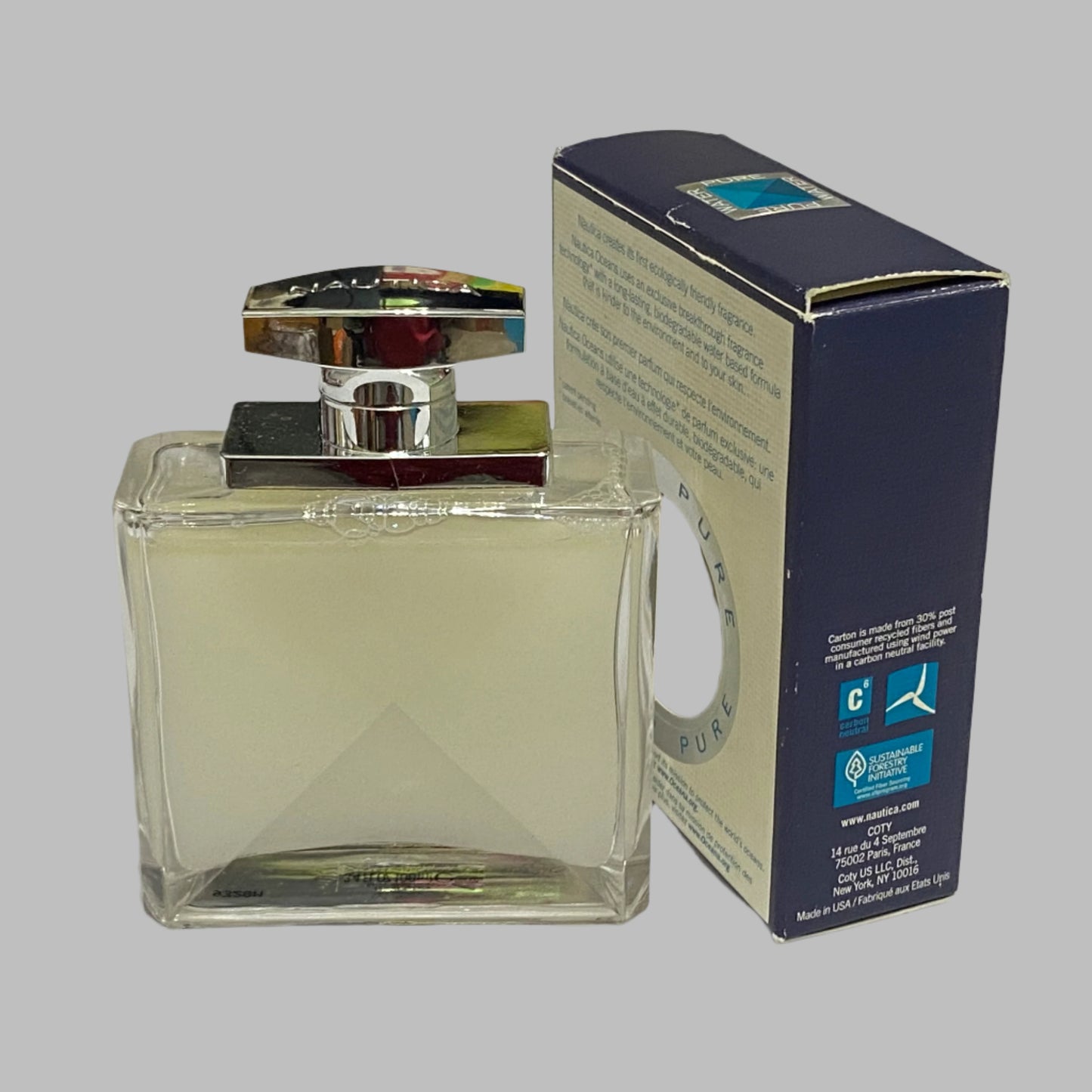 Nautica Oceans Water Pure for Men 3.4 fl.oz / 100 ml eau de toilette spray