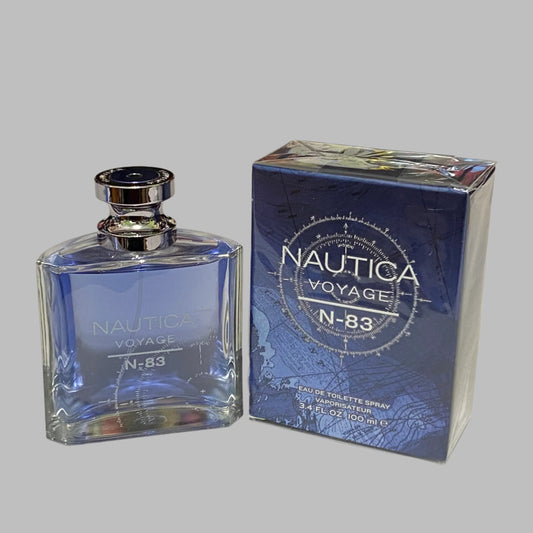 Nautica Voyage N-83 by Nautica for Men 3.4 fl.oz / 100 ml Eau De Toilette Spray