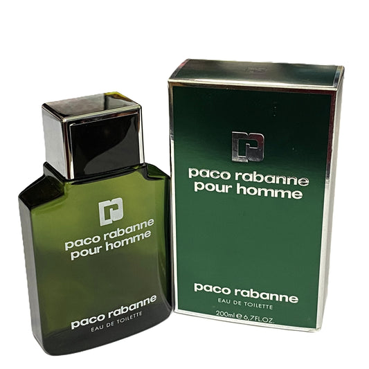 Pour Homme by Paco Rabanne EDT Splash for Men 6.7 oz / 200 ml – Two Box Options