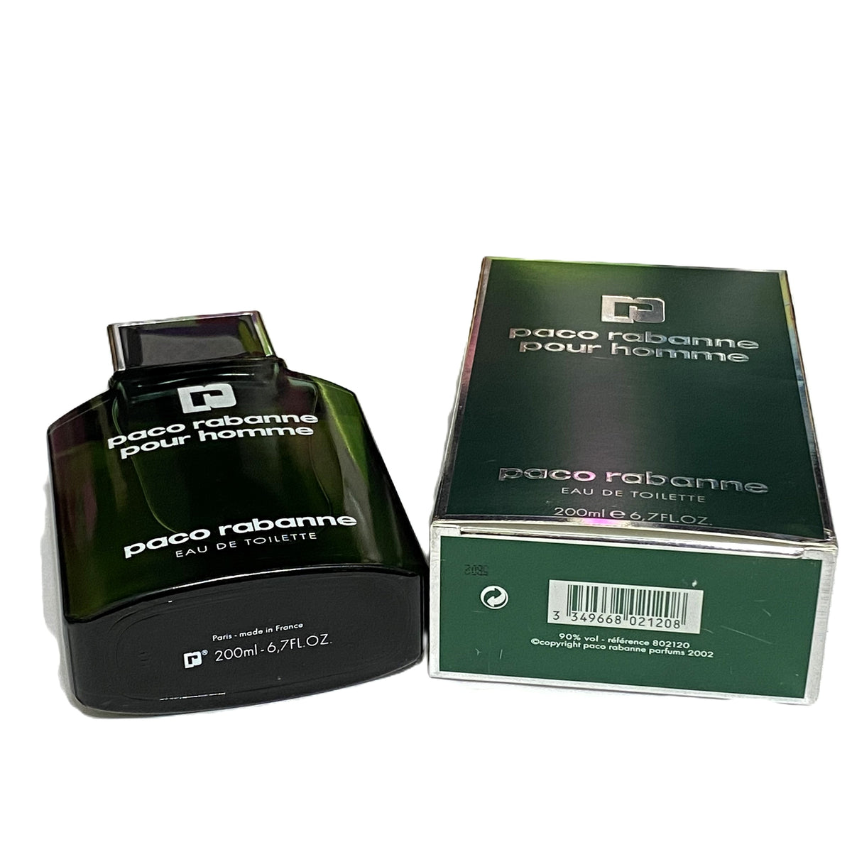 Pour Homme by Paco Rabanne EDT Splash for Men 6.7 oz / 200 ml – Two Box Options