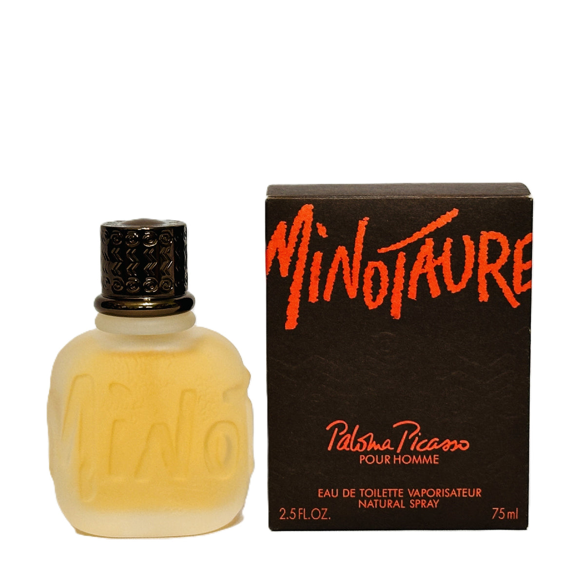🐂 EXTREMELY RARE VINTAGE: Minotaure by Paloma Picasso Pour Homme | 2.5 fl.oz / 75 ml EDT Spray | No Cellophane Box | Vintage Formulation | 1992 | Pablo Picasso’s Daughter | Mythological Masterpiece