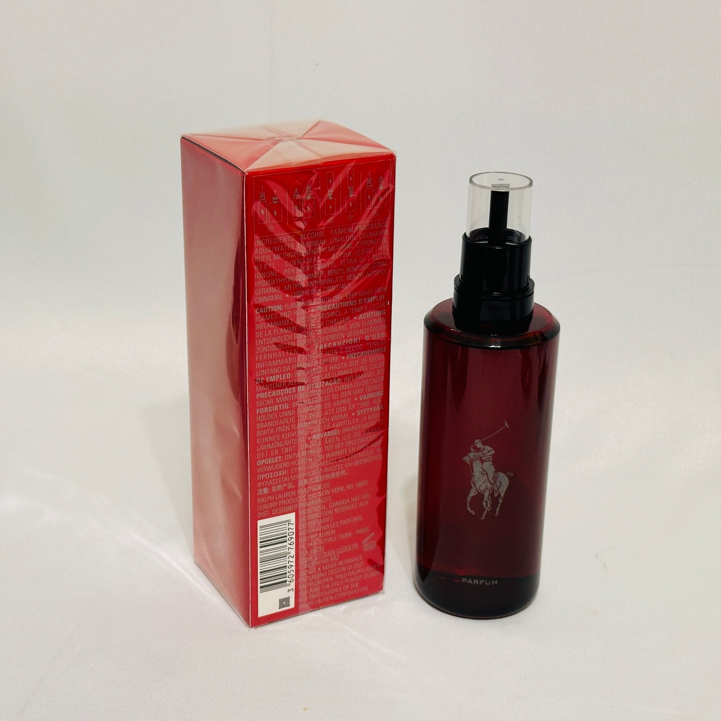 Ralph Lauren Polo Red Men, 5.1 fl.oz / 150 ml Parfum Refill / Recharge