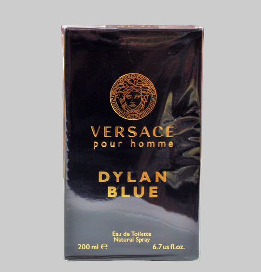 Versace Dylan Blue Eau de Toilette, Cologne for Men, 6.7 oz