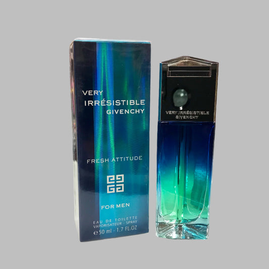 Very Irresistible Fresh Attitude by Givenchy men 1.7 fl.oz / 50 ml eau de toilette spray - Vintage Rare