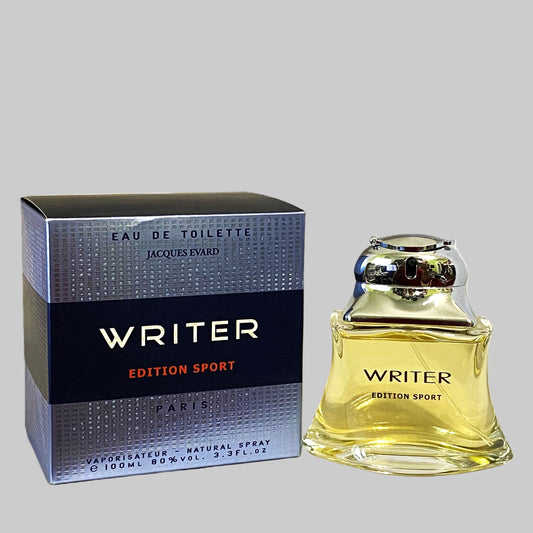 Writer Edition Sport by Jacques Evard For men 3.3 fl.oz / 100 ml Eau De Toilette Spray