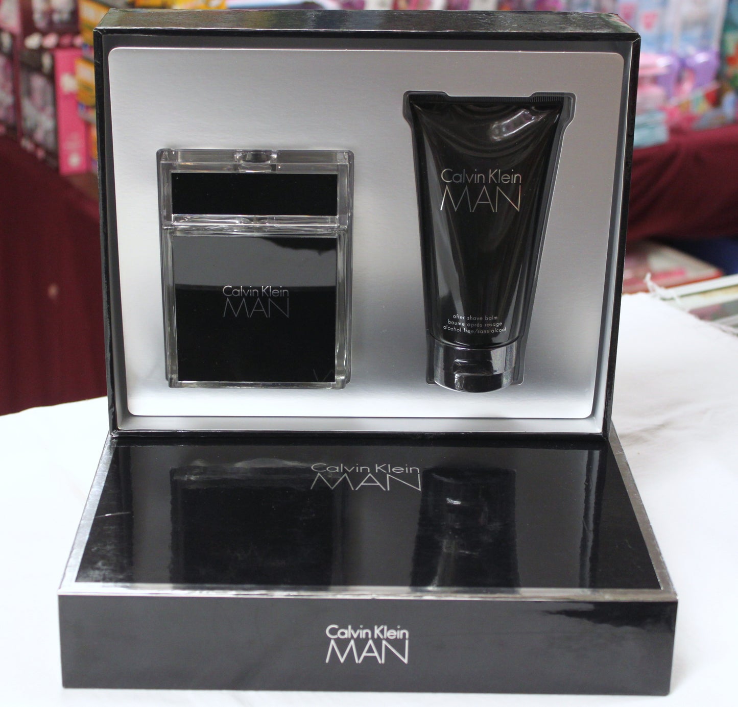 Calvin Klein Man 2 PCs Set for Men - vintage formulatioon