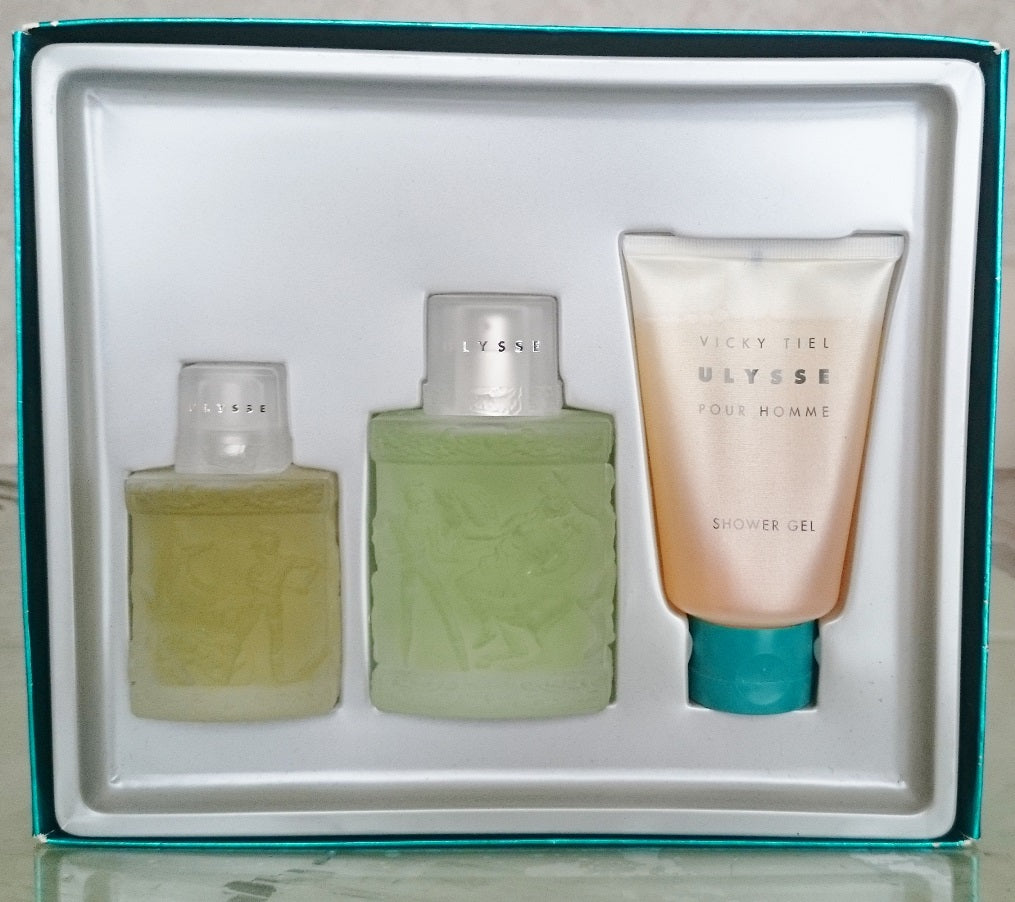 🌊 RARE & HARD TO FIND: Ulysse Pour Homme by Vicky Tiel for Men | 2 Options | 3.4 oz EDT Sealed + Rare Vintage 3-Piece Set | The Forgotten Legend of Parisian Glamour | Collector's Masculine