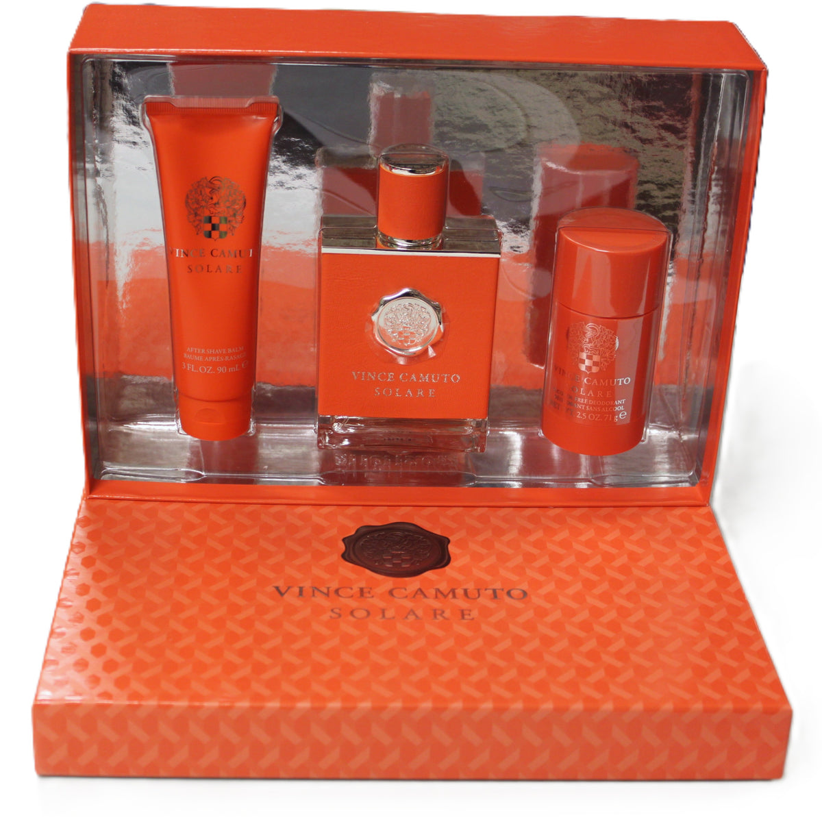 Vince Camuto Solare Eau de Toilette for Men | 1.7 oz & 3.4 oz | 3-Piece Gift Set