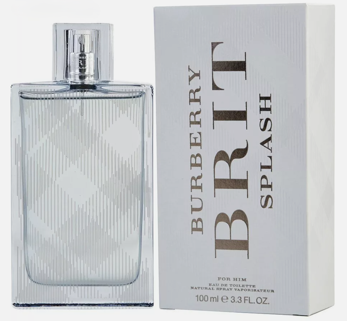 Burberry Brit Splash by Burberry for Him / Men 3.3 fl.oz / 100 ml eau de toilette spray