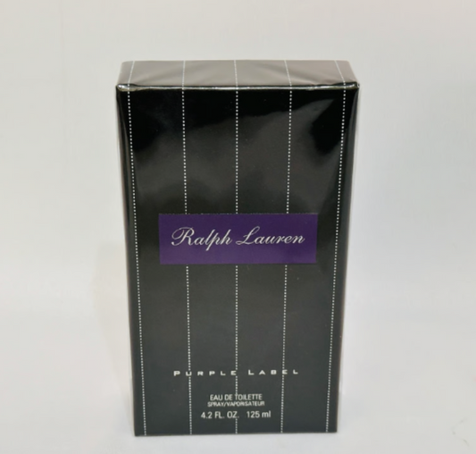 Ralph Lauren Purple Label 4.2oz Eau De Toilette EDT Spray for Men - New
