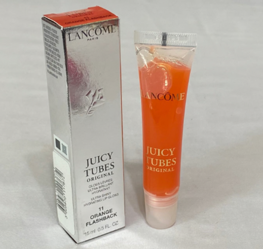LANCOME/JUICY TUBES ORIGINAL LIP GLOSS 11 ORANGE FLASHBACK 0.5 OZ