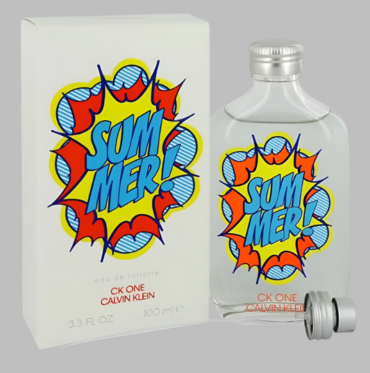 ck One Summer 2019 by Calvin Klein  for Men or Women / Unisex 3.4 fl.oz / 100 ml eau de toilette spray