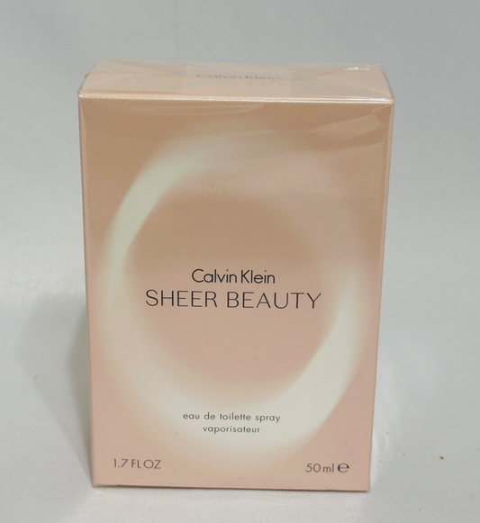 Sheer Beauty by Calvin Klein for women 1.7 fl.oz / 50 ml eau de Parfum spray