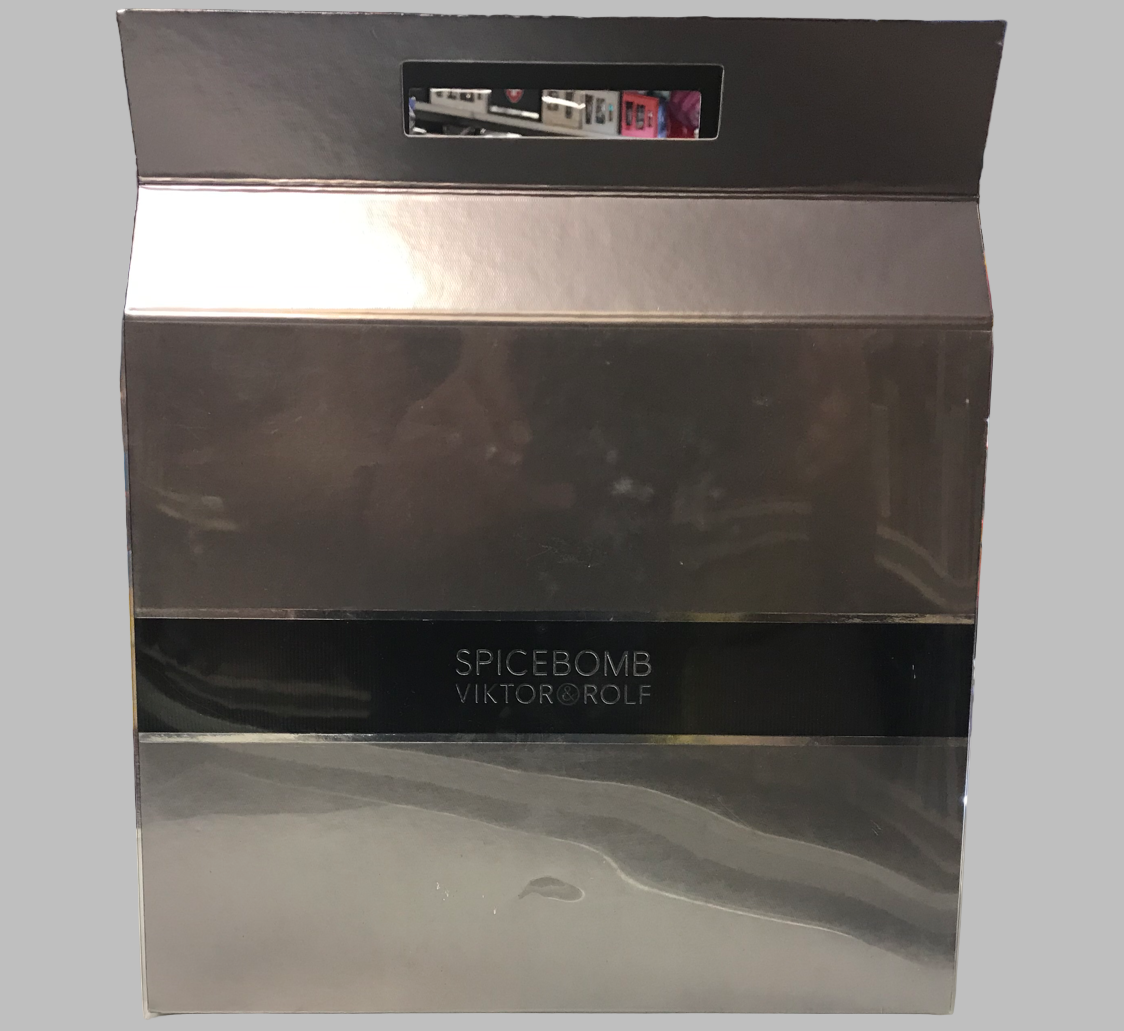 vintage: Spicebomb by Viktor & Rolf 2 Bottles Men Set, 3.04 + 0.68 oz eau de toilette spray