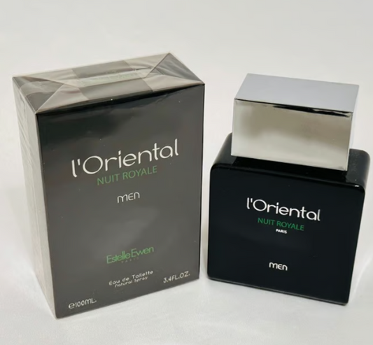 L'Oriental Nuit Royale by Estelle Ewen for Men 3.4 fl.oz / 100 ml eau de toilette spray