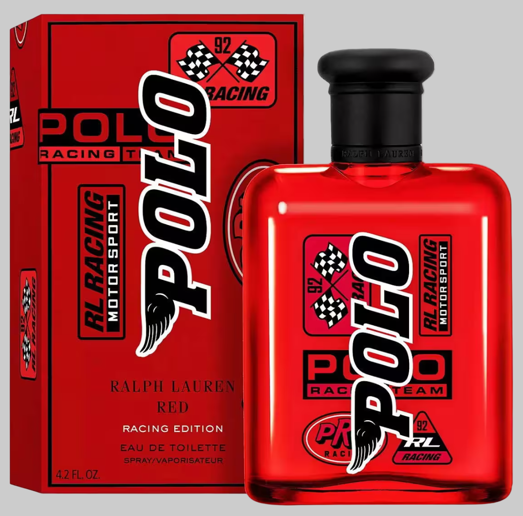 Polo Red Racing Edition by Ralph Lauren men, 4.2 fl.oz / 125 ml eau de toilette spray