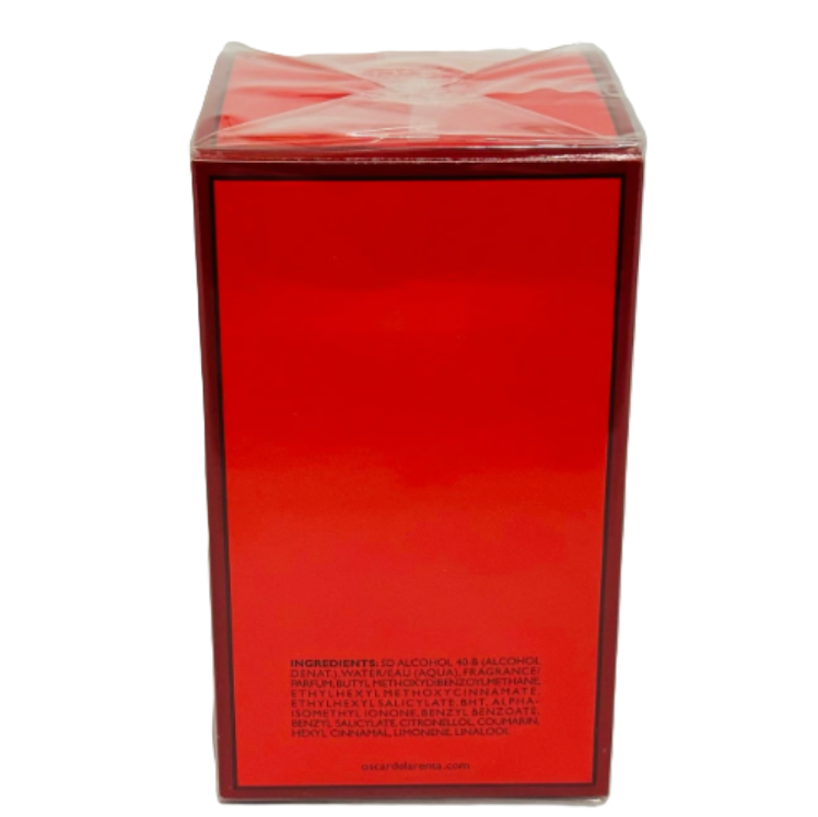 Oscar de la Renta Ruby Velvet Eau de Toilette for Women – Rare Discontinued Fragrance | 3.4 FL.OZ / 100 ML