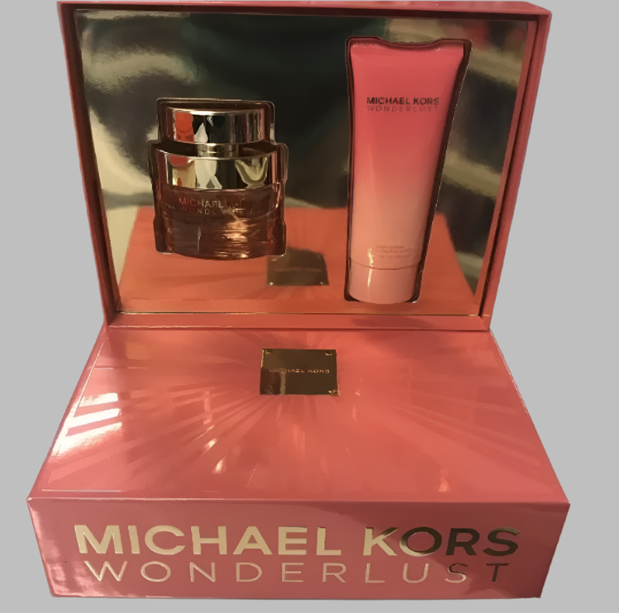 Michael Kors Wonderlust 2 Pcs Women set, 1.7 EDP spray + 3.4 oz Lotion