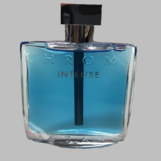 Chrome Intense by Azzaro for men 3.4 fl.oz / 100 ml Eau De Toilette Spray