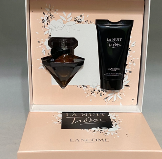 Lancôme La Nuit Tresor 2Pcs Set 1.0 eau de parfum spray + 1.7 oz Body Lotion