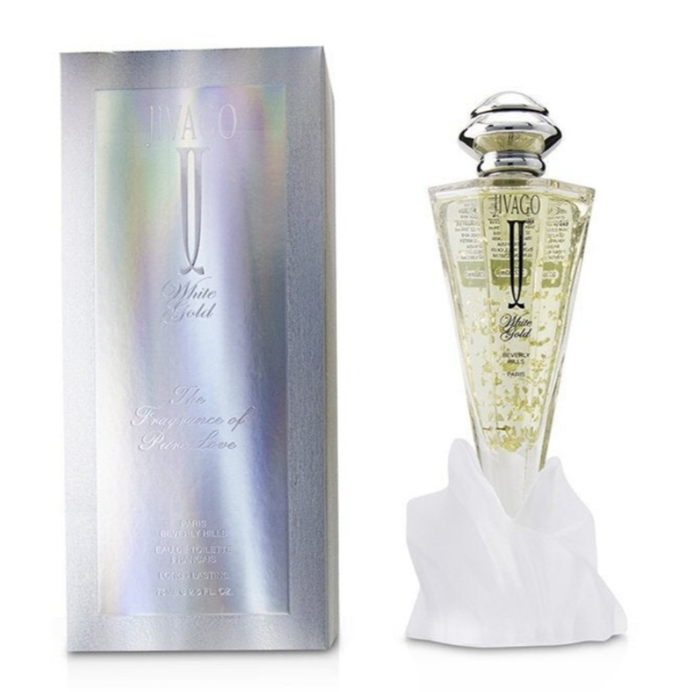 Vintage: Jivago White Gold for women, 2.5 fl.oz / 75 ml eau de toilette spray