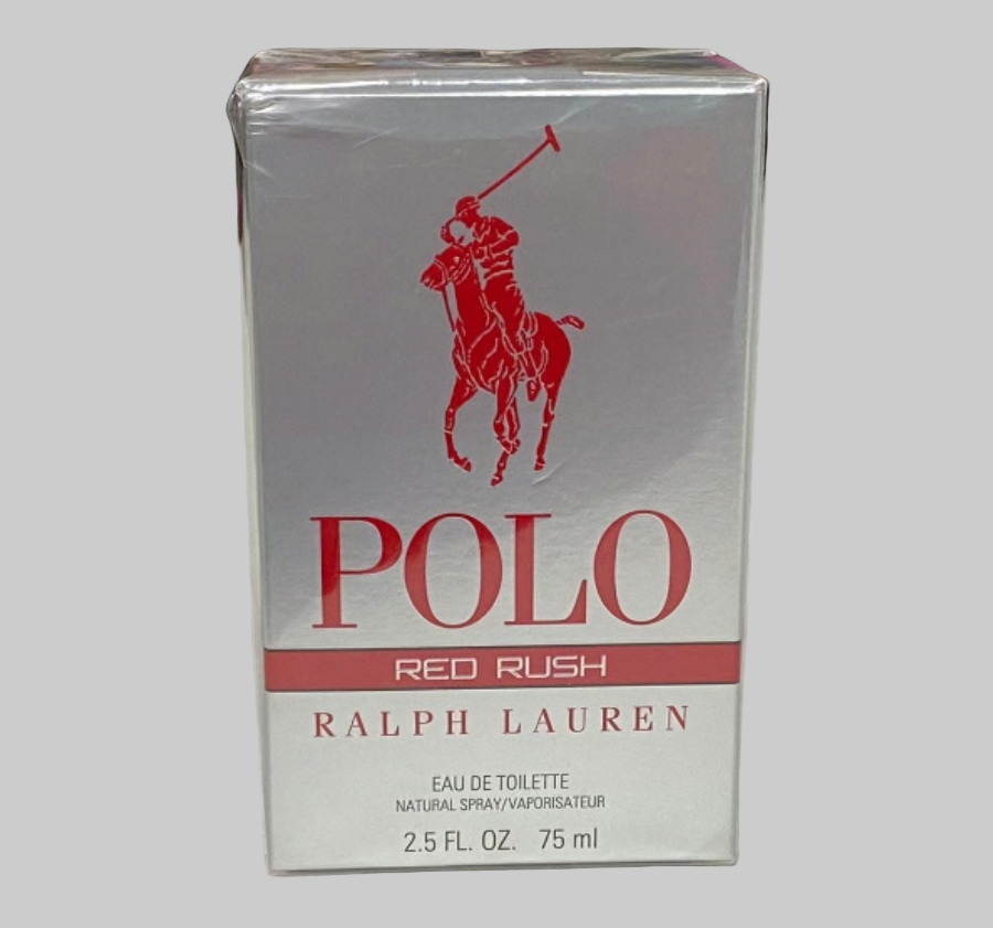 Polo Red Rush by Ralph Lauren for men  2.5 fl.oz / 75 ml eau de toilette spray
