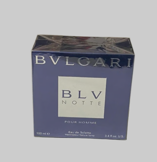 Bvlgari BLV NOTTE for Men 3.4 fl.oz / 100 ml eau de toilette spray