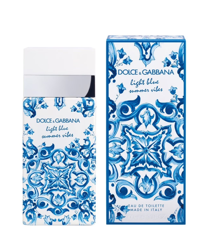 bLight Blue Summer Vibes by Dolce & Gabbana for Women 3.3 oz EDT Spray