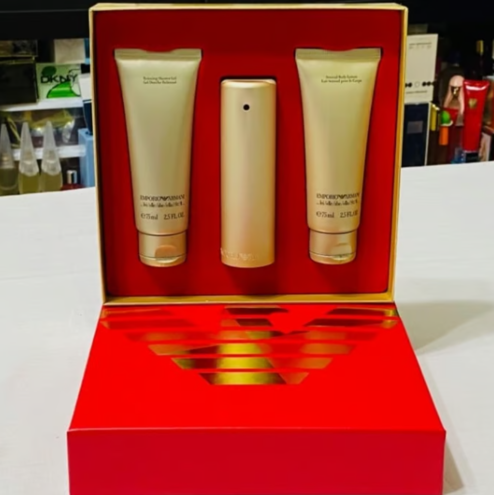 Emporio Armani Her (She) by Giorgio Armani, 3 Piece Gift Set for Women