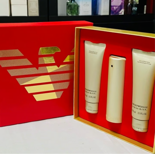 Emporio Armani Her (She) by Giorgio Armani, 3 Piece Gift Set for Women