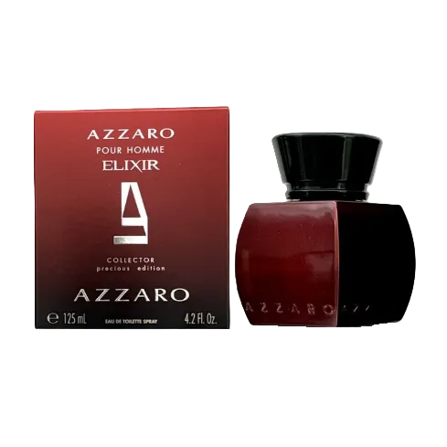 Azzaro Elixir Pour Homme Men's EDT 4.2 oz (Collector Precious Edition) Spray
