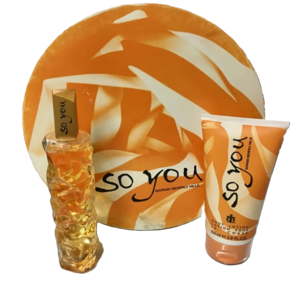 So You by Giorgio Beverly Hills 2-Pcs Gift Set for Women — EDP 3.0 fl.oz & Body Lotion 5.0 fl.oz