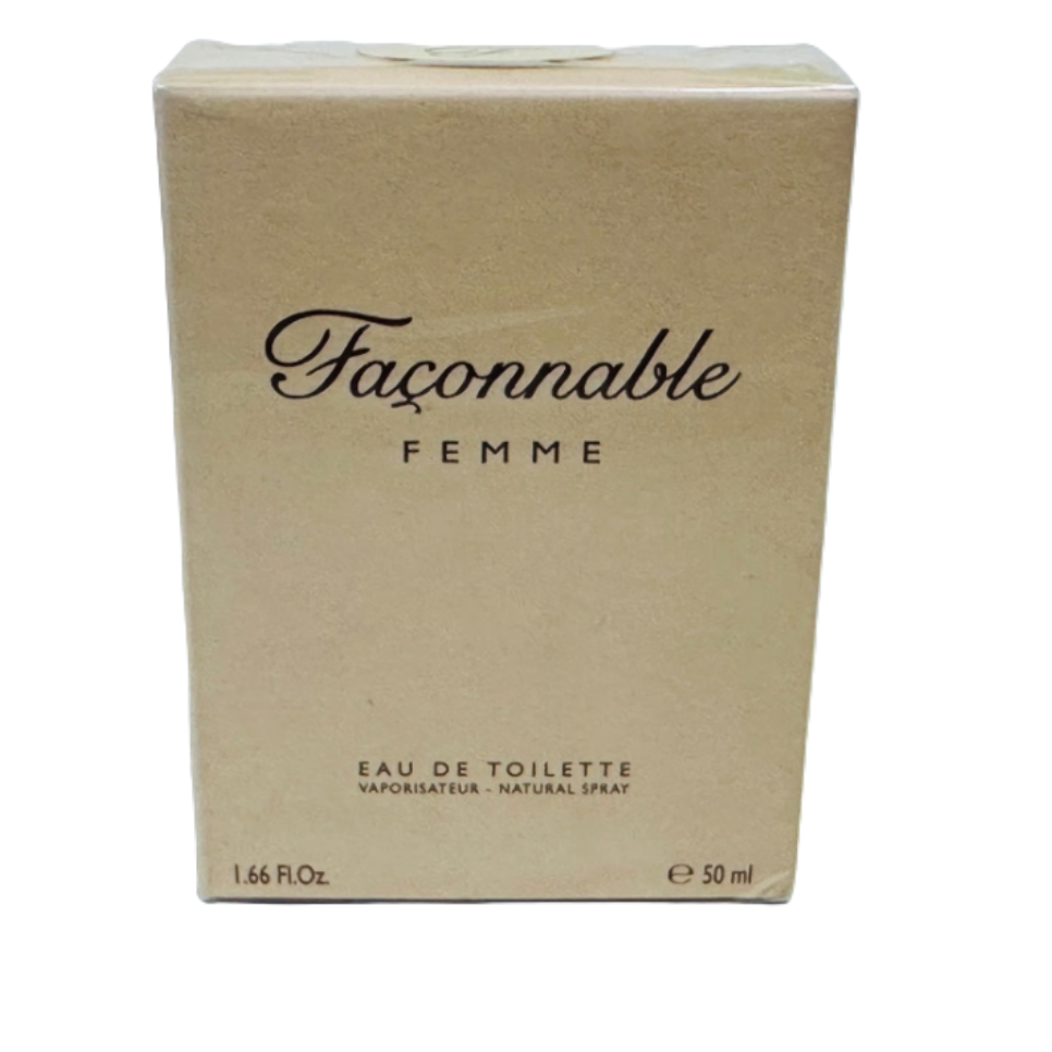 Faconnable Femme by Faconnable for Women EDT 1.66 oz | Vintage Formulation | New Cellophane Sealed Box
