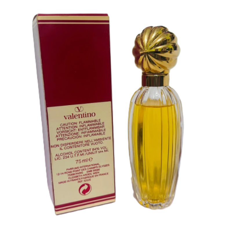 Valentino by Valentino Women 2.5 fl.oz / 75 ml EDT Splash – Rare Vintage 1978 Original Formula | Batch Code 6602