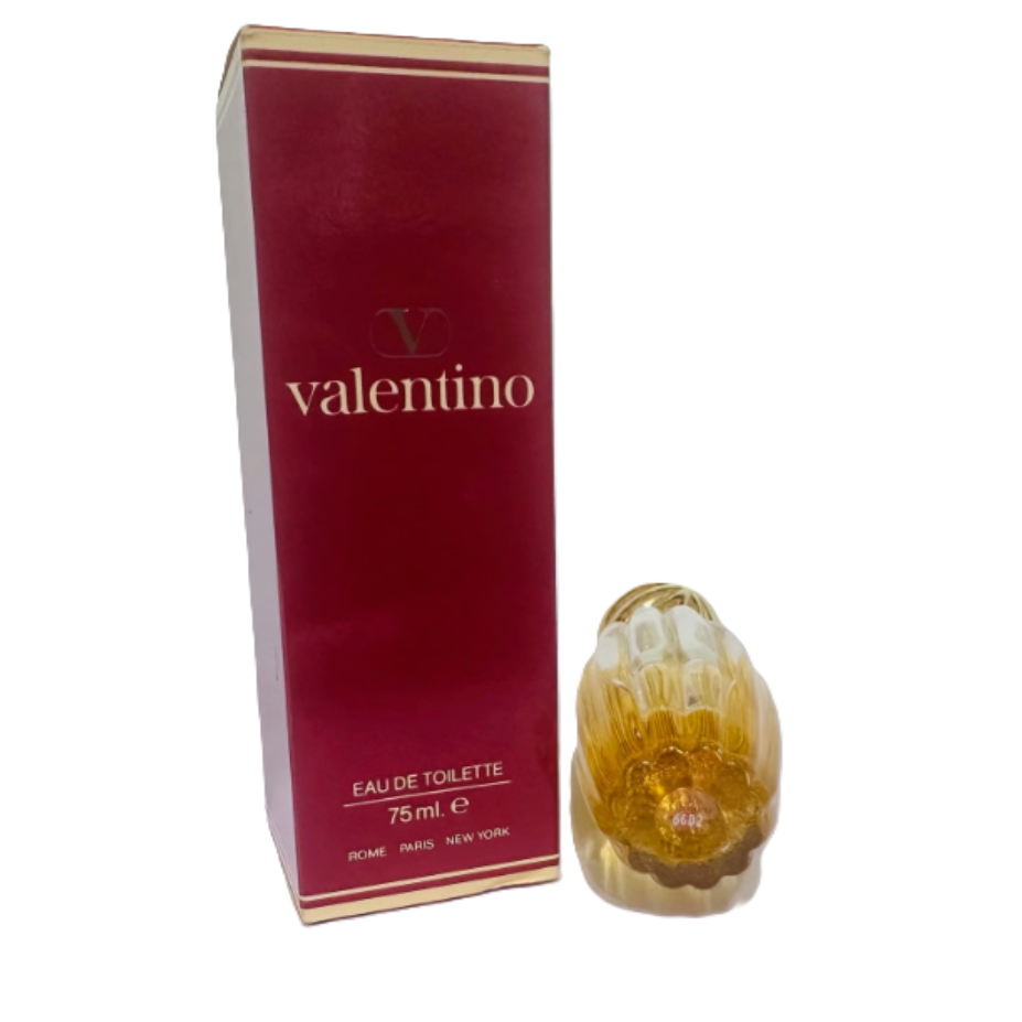 Valentino by Valentino Women 2.5 fl.oz / 75 ml EDT Splash – Rare Vintage 1978 Original Formula | Batch Code 6602