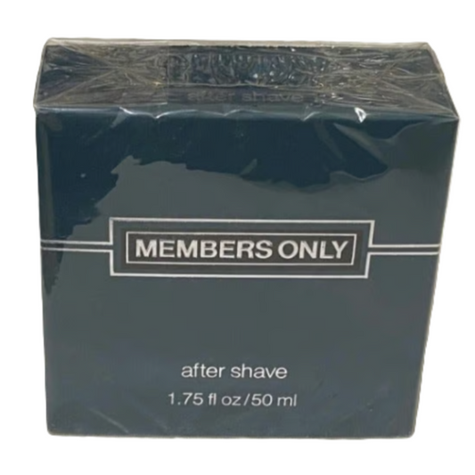 Members Only by Members Only Men's After Shave 1.75 fl oz / 50 ml - Vintage, Cellophane-Wrapped Box
