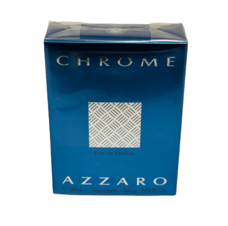 🔵 Azzaro Chrome EDP for Men | 1.69 oz & 3.38 oz | New Sealed Cellophane Box | Fresh Aquatic Signature