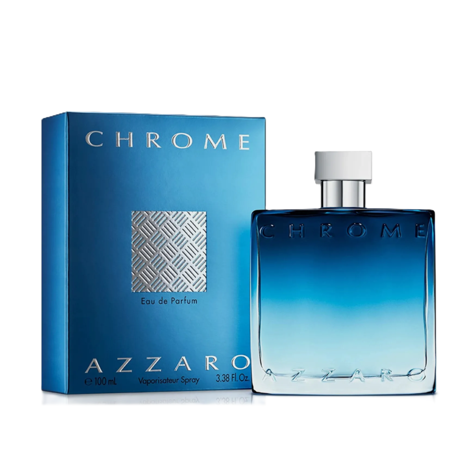 🔵 Azzaro Chrome EDP for Men | 1.69 oz & 3.38 oz | New Sealed Cellophane Box | Fresh Aquatic Signature