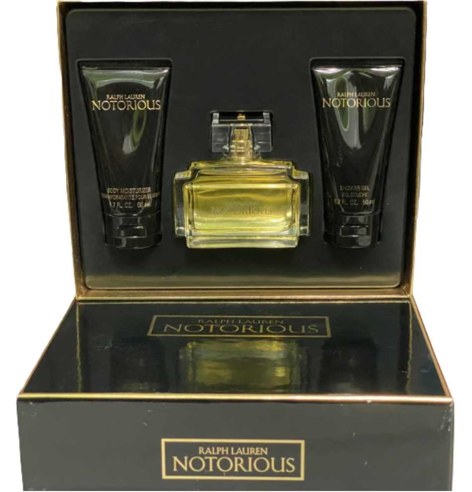 Notorious By Ralph Lauren For Women 3PCs Women Set, 1.7 EDP Spray