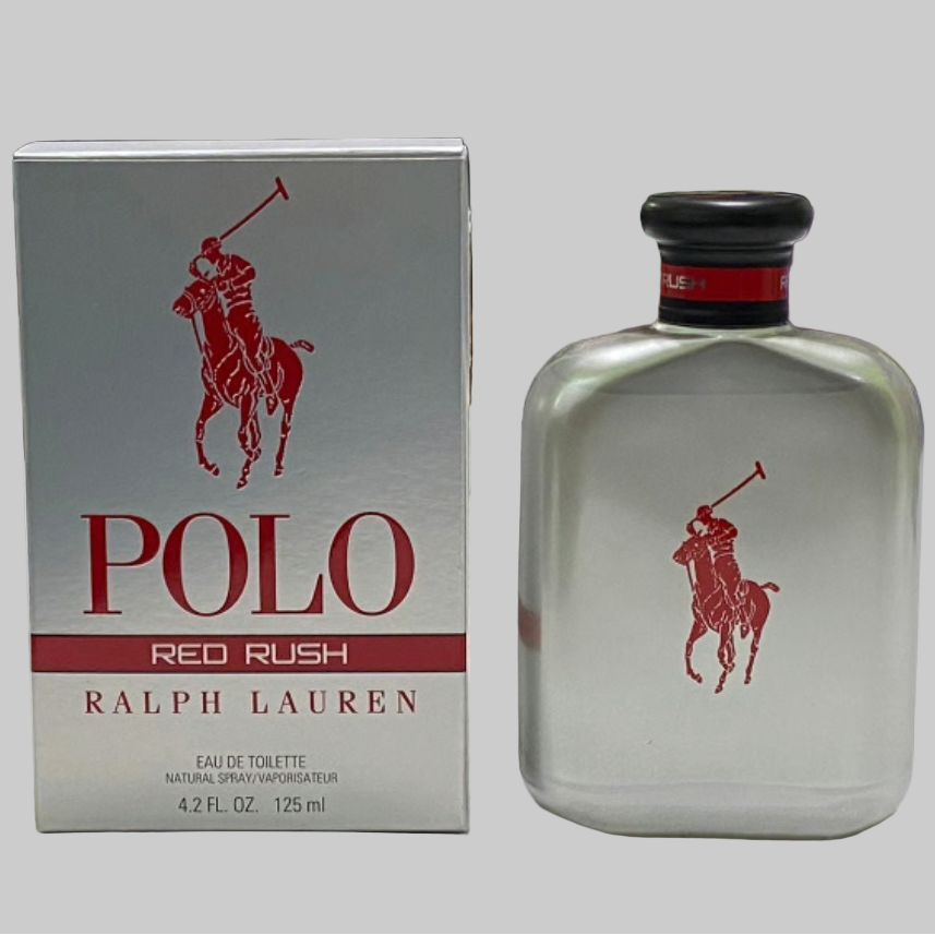 Polo Red Rush by Ralph Lauren for Men  4.2 fl.oz / 125 ml eau de toilette spray