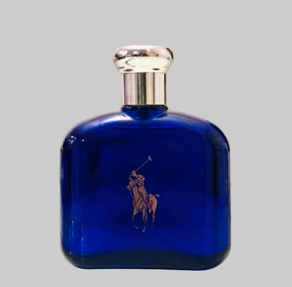 Polo Blue by Ralph Lauren for Men, 4.2 fl.oz / 125 ml eau de toilette spray - Vintage