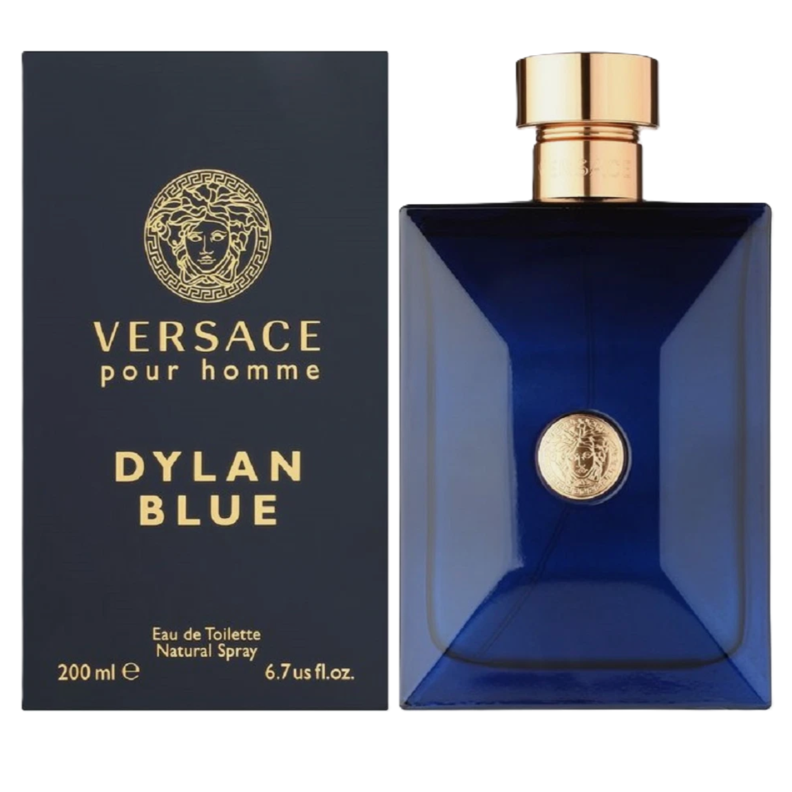 Versace Dylan Blue for Men EDT 6.7 oz | Large Size Cologne | Brand New Sealed