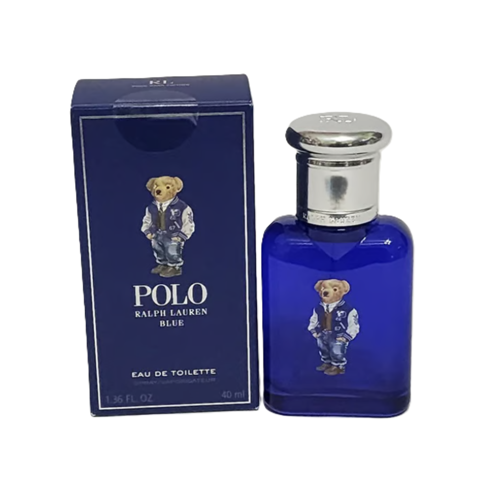 Polo Blue Bear Edition Ralph Lauren Men EDT Spray – Rare Collectible | Classic & New Versions | 1.36 oz & 4.2 oz
