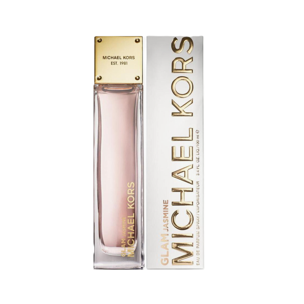 🏹 RARE DISCONTINUED: Michael Kors Glam Jasmine for Women | 3.4 oz / 100 ml EDP Spray | New Sealed Cellophane Box | Opulent Jasmine Floral | Michael Kors 2012 | American Luxury Collector’s Feminine