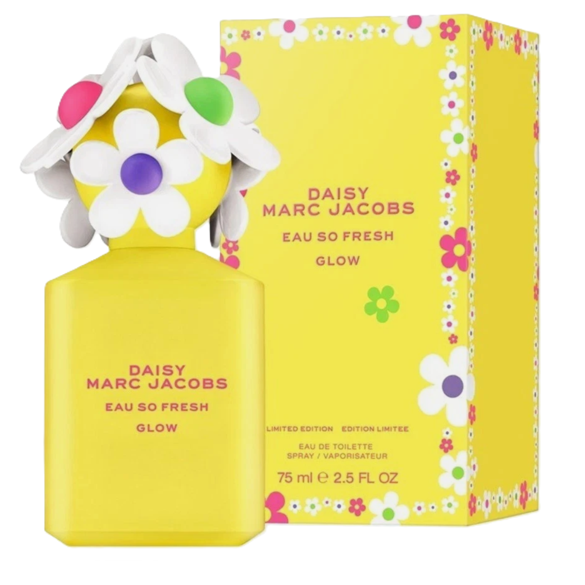 Daisy Eau So Fresh Glow by Marc Jacobs Women's EDT Spray 2.5 oz / 75 ml - Limited Edition, Sealed